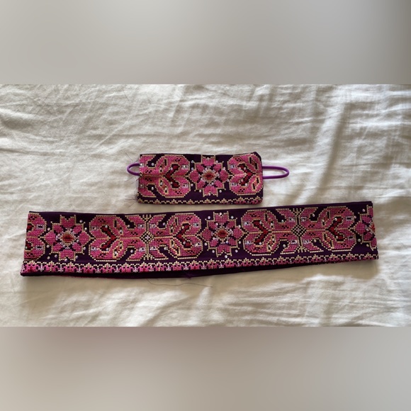 Thobe tatreez with gems Palestinian - Picture 3 of 3